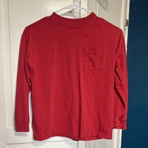 Old Navy Kids Long Sleeve Red Tee